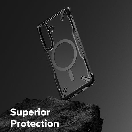 Husa de protectie Ringke Fusion X MagSafe compatibil cu Samsung Galaxy S26, Negru