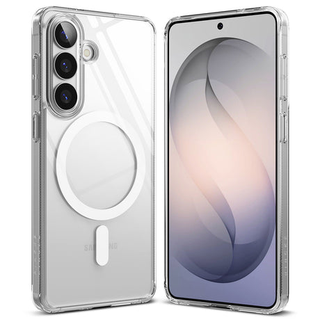 Husa de protectie Ringke Fusion MagSafe compatibil cu Samsung Galaxy S26, Transparent