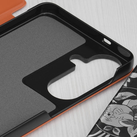 Husa de protectie Techsuit eFold Series compatibil cu Samsung Galaxy S26 Plus, Portocaliu