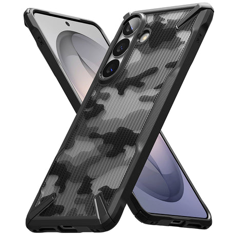 Husa de protectie Ringke Fusion X compatibil cu Samsung Galaxy S26 Plus, Camo Black