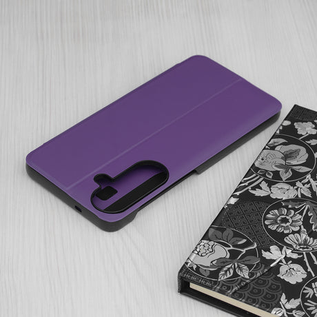 Husa de protectie Techsuit eFold Series compatibil cu Samsung Galaxy S26 Plus, Mov