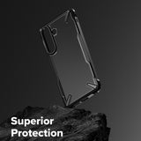 Husa de protectie Ringke Fusion X compatibil cu Samsung Galaxy S26 Plus, Negru