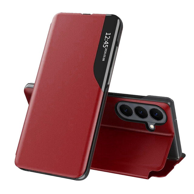 Husa de protectie Techsuit eFold Series compatibil cu Samsung Galaxy S26 Plus, Rosu