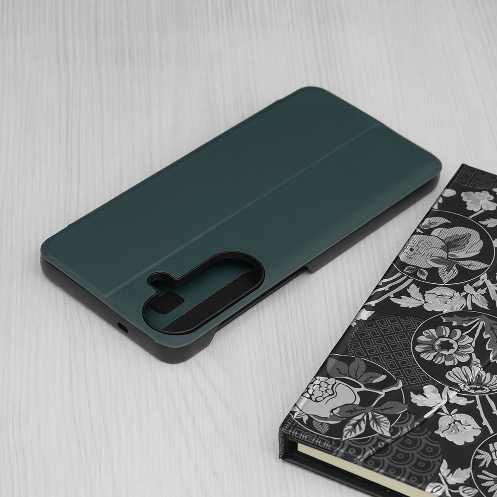 Husa de protectie Techsuit eFold Series compatibil cu Samsung Galaxy S26 Plus, Verde Inchis