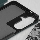 Husa de protectie Techsuit eFold Series compatibil cu Samsung Galaxy S26 Plus, Verde Inchis