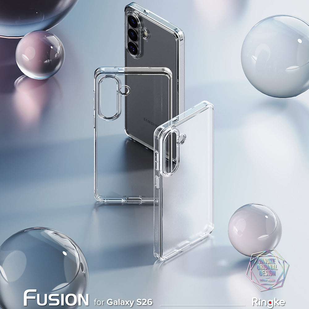 Husa de protectie Ringke Fusion compatibil cu Samsung Galaxy S26, Transparent