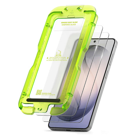 Folie de protectie Ringke Easy Slide Tempered Glass (set de 2) compatibil cu Samsung Galaxy S26, Transparent