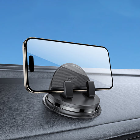 Suport Yesido (C268), Dashboard, 360° Base, Automatic Clamping, for 4–8inch Phones, Waterproof, 3M Adhesive, Negru