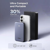 Baterie externa Ugreen PB507 (75131B), Fast Charging, Digital Display, USB, Type-C, 22.5W, 10000mAh, Gri