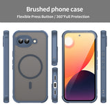 Husa de protectie Techsuit HaloFrost II MagSafe compatibil cu Google Pixel 10a, Bleumarin