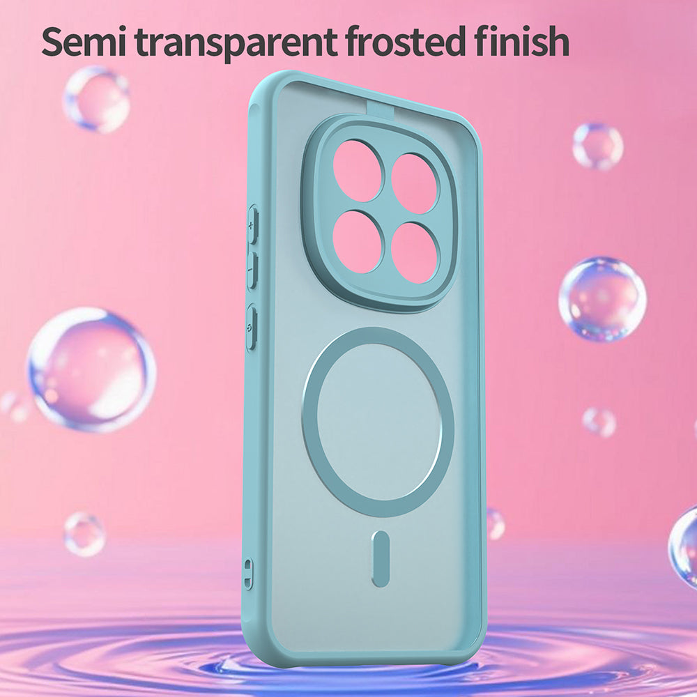 Husa de protectie Techsuit HaloFrost II MagSafe compatibil cu Xiaomi Redmi Note 15 Pro+ 5G / Poco M8 Pro 5G, Verde Menta