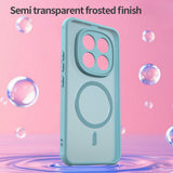 Husa de protectie Techsuit HaloFrost II MagSafe compatibil cu Xiaomi Redmi Note 15 Pro+ 5G / Poco M8 Pro 5G, Verde Menta
