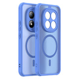 Husă Techsuit HaloFrost II MagSafe albastră pentru Xiaomi Redmi Note 15 Pro+ 5G / Poco M8 Pro 5G