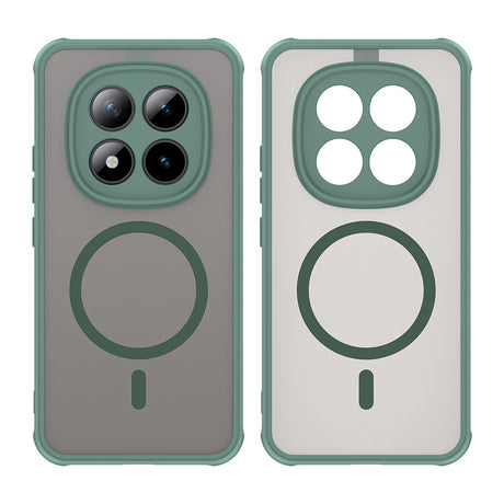 Husa de protectie Techsuit HaloFrost II MagSafe compatibil cu Xiaomi Redmi Note 15 Pro+ 5G / Poco M8 Pro 5G, Verde