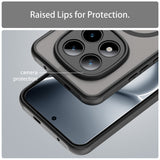 Husa de protectie Techsuit HaloFrost II MagSafe compatibil cu Xiaomi Redmi Note 15 Pro+ 5G / Poco M8 Pro 5G, Negru
