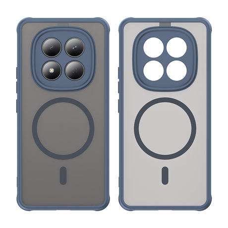 Husa de protectie Techsuit HaloFrost II MagSafe compatibil cu Xiaomi Redmi Note 15 Pro 4G, Bleumarin