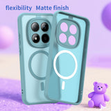 Husa de protectie Techsuit HaloFrost II MagSafe compatibil cu Xiaomi Redmi Note 15 Pro 5G, Verde Menta