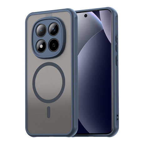 Husa de protectie Techsuit HaloFrost II MagSafe compatibil cu Xiaomi Redmi Note 15 Pro 5G, Bleumarin