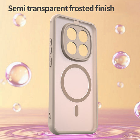 Husa de protectie Techsuit HaloFrost II MagSafe compatibil cu Xiaomi Redmi Note 15 Pro 5G, Auriu