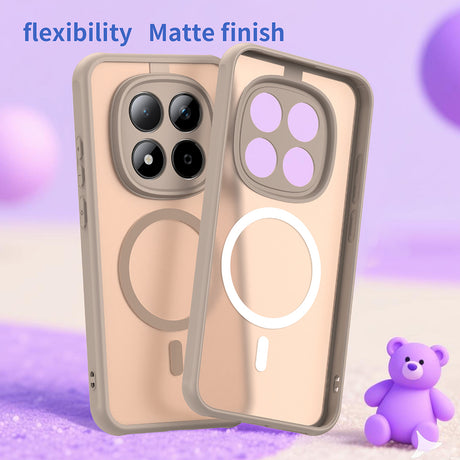 Husa de protectie Techsuit HaloFrost II MagSafe compatibil cu Xiaomi Redmi Note 15 Pro 5G, Auriu