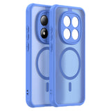 Husa de protectie Techsuit HaloFrost II MagSafe compatibil cu Xiaomi Redmi Note 15 Pro 5G, Albastru Cer