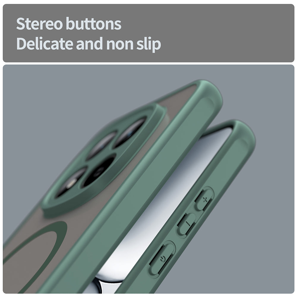 Husa de protectie Techsuit HaloFrost II MagSafe compatibil cu Xiaomi Redmi Note 15 Pro 5G, Verde