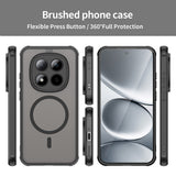Husa de protectie Techsuit HaloFrost II MagSafe compatibil cu Xiaomi Redmi Note 15 Pro 5G, Negru