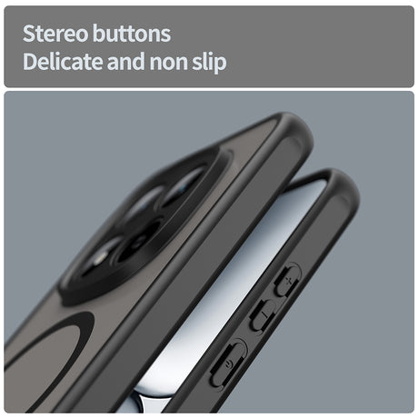 Husa de protectie Techsuit HaloFrost II MagSafe compatibil cu Xiaomi Redmi Note 15 Pro 5G, Negru