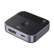 Adaptor Ugreen Adapter (65878), Switch Type-C, DP to Type-C, DP, UHD 4K@240Hz, 3D HDR, Plug&Play, Stable Transmission, Negru