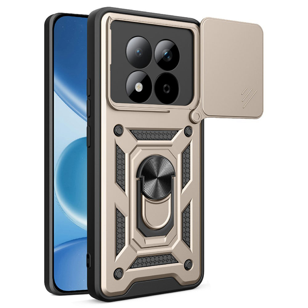 Husa de protectie Techsuit CamShield Series compatibil cu Xiaomi Redmi Note 15 Pro 5G, Auriu
