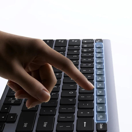Tastatura/Mouse Ugreen Wireless Keyboard K552 (75163), Bluetooth 5.0, USB-C, Multi-device Connection, Metal Shell, 99 Keys, 500mAh, Negru