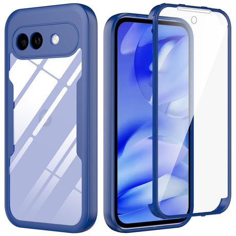 Folie de protectie Techsuit ColorVerse 360 Series + compatibil cu Google Pixel 10a, Albastru