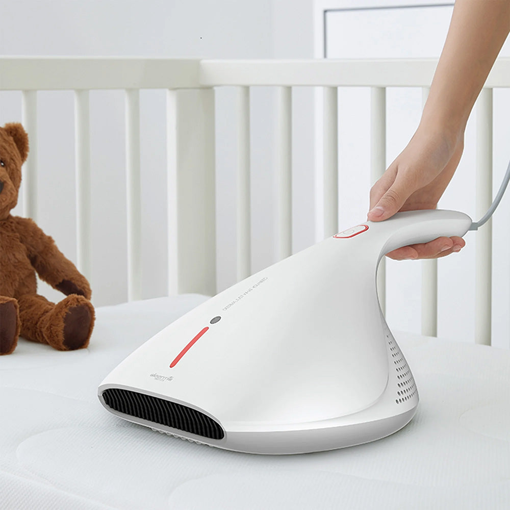 Gadget Deerma Handheld Vacuum Cleaner (CM800), with Heat, UV-C Light, 13000Pa, HEPA, 450W, 0.5l, 4.5m Cord Length, Alb