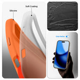 Husa de protectie Spigen Silicone Fit MagSafe compatibil cu iPhone 17 Pro Max, Portocaliu