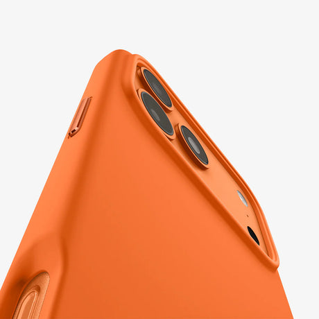 Husa de protectie Spigen Silicone Fit MagSafe compatibil cu iPhone 17 Pro Max, Portocaliu