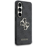 Husa de protectie Guess Hardcase 4G Big Metal Logo (GUHCS26M4GMGGR) compatibil cu Samsung Galaxy S26 Plus, Negru