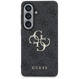 Husa de protectie Guess Hardcase 4G Big Metal Logo (GUHCS26M4GMGGR) compatibil cu Samsung Galaxy S26 Plus, Negru