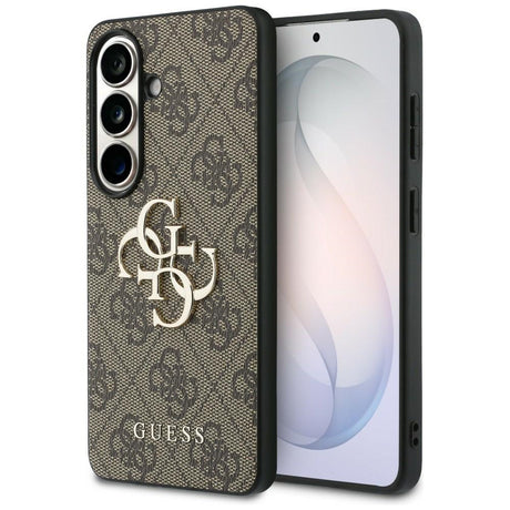 Husa de protectie Guess Hardcase 4G Big Metal Logo (GUHCS26M4GMGBR) compatibil cu Samsung Galaxy S26 Plus, Maro