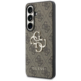 Husa de protectie Guess Hardcase 4G Big Metal Logo (GUHCS26M4GMGBR) compatibil cu Samsung Galaxy S26 Plus, Maro