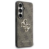 Husa de protectie Guess Hardcase 4G Big Metal Logo (GUHCS26M4GMGBR) compatibil cu Samsung Galaxy S26 Plus, Maro