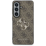 Husa de protectie Guess Hardcase 4G Big Metal Logo (GUHCS26M4GMGBR) compatibil cu Samsung Galaxy S26 Plus, Maro