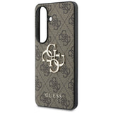 Husa de protectie Guess Hardcase 4G Big Metal Logo (GUHCS26M4GMGBR) compatibil cu Samsung Galaxy S26 Plus, Maro