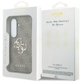 Husa de protectie Guess Hardcase 4G Big Metal Logo (GUHCS26M4GMGBR) compatibil cu Samsung Galaxy S26 Plus, Maro