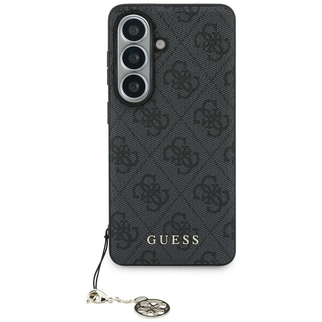 Husa de protectie Guess Hardcase 4G Classic Logo Charm (GUHMS26SGF4GGR) compatibil cu Samsung Galaxy S26, Negru