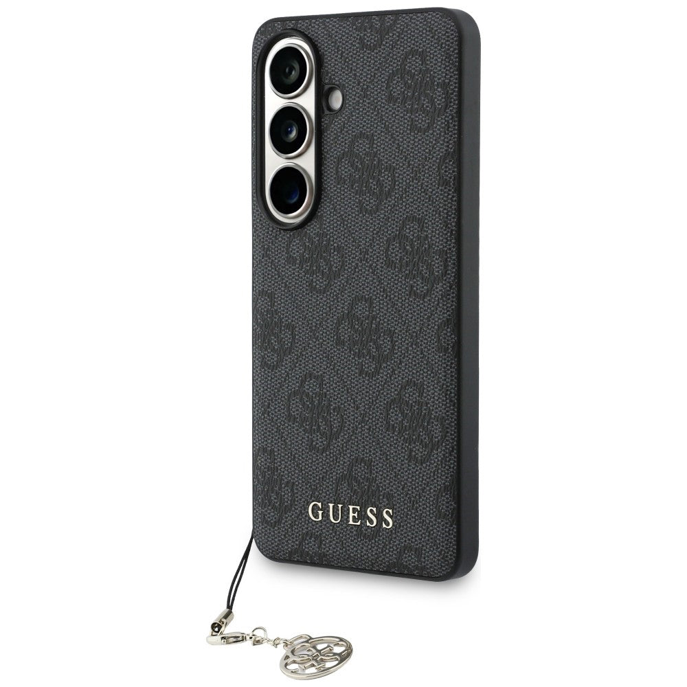 Husa de protectie Guess Hardcase 4G Classic Logo Charm (GUHMS26SGF4GGR) compatibil cu Samsung Galaxy S26, Negru