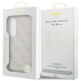 Husa de protectie Guess Hardcase 4G Classic Logo Charm (GUHMS26SGF4GPI) compatibil cu Samsung Galaxy S26, Roz