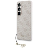 Husa de protectie Guess Hardcase 4G Classic Logo Charm (GUHMS26SGF4GPI) compatibil cu Samsung Galaxy S26, Roz