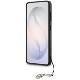 Husa de protectie Guess Hardcase 4G Classic Logo Charm (GUHMS26SGF4GBR) compatibil cu Samsung Galaxy S26, Maro