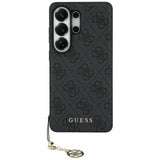 Husa de protectie Guess Hardcase 4G Classic Logo Charm (GUHMS26LGF4GGR) compatibil cu Samsung Galaxy S26 Ultra, Negru