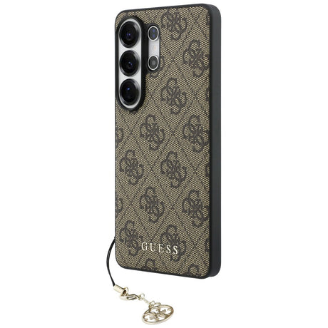 Husa de protectie Guess Hardcase 4G Classic Logo Charm (GUHMS26LGF4GBR) compatibil cu Samsung Galaxy S26 Ultra, Maro